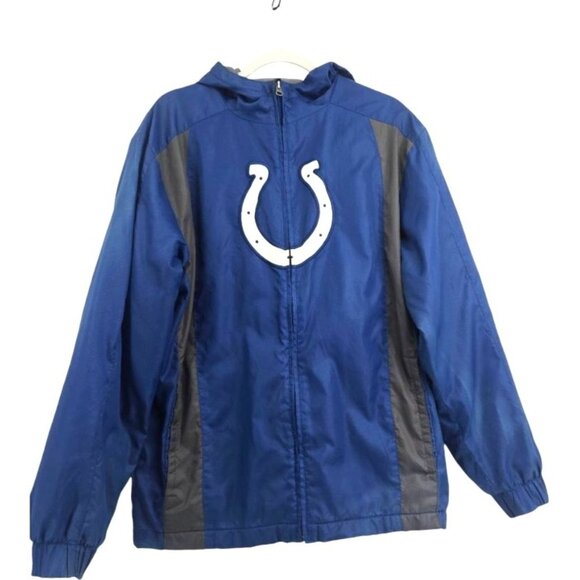 NFL Team Apparel Indianapolis Colts Football Insulated Men's Jacket Size M - Picture 1 of 10